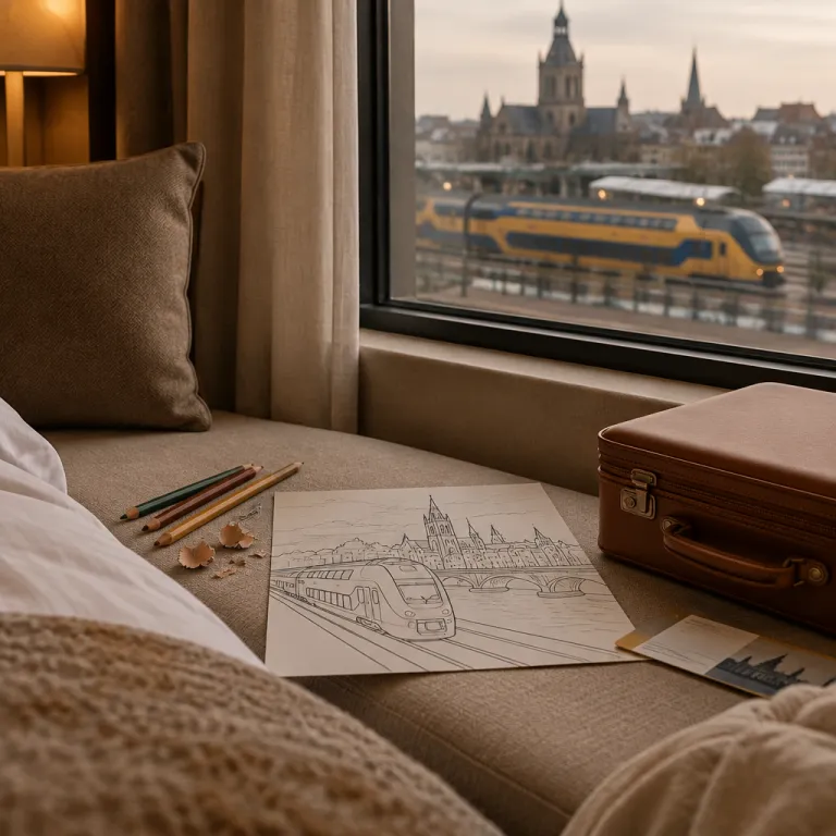 Met de NS dubbeldekker naar Maastricht: kleurplaat‑inspiratie en hotelbeleving rond evenementen